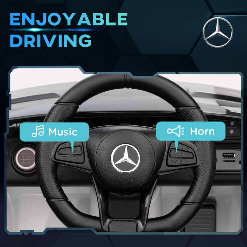 Licensed 12V Mercedes-Benz AMG GTR Kids Ride-On Car with Remote Control Magic Cars 6