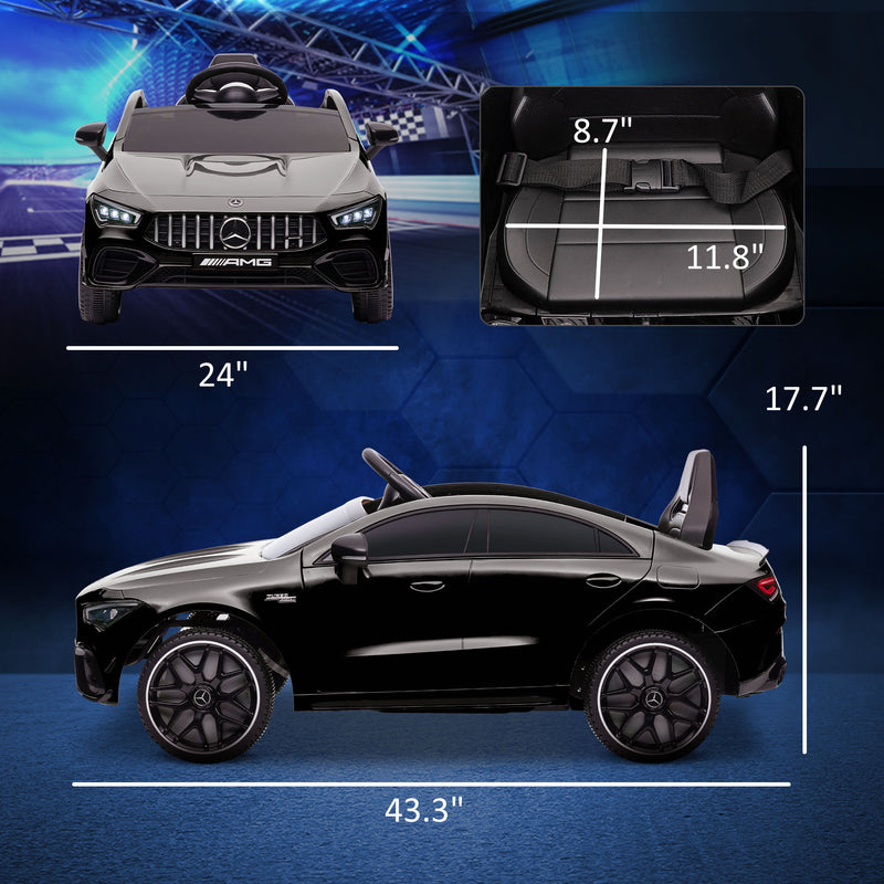 Licensed Mercedes AMG 12V Electric Ride-On Car for Kids with Remote Control Magic Cars 13