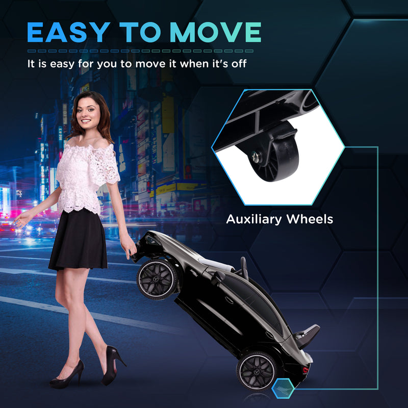 Licensed Mercedes AMG 12V Electric Ride-On Car for Kids with Remote Control Magic Cars 17