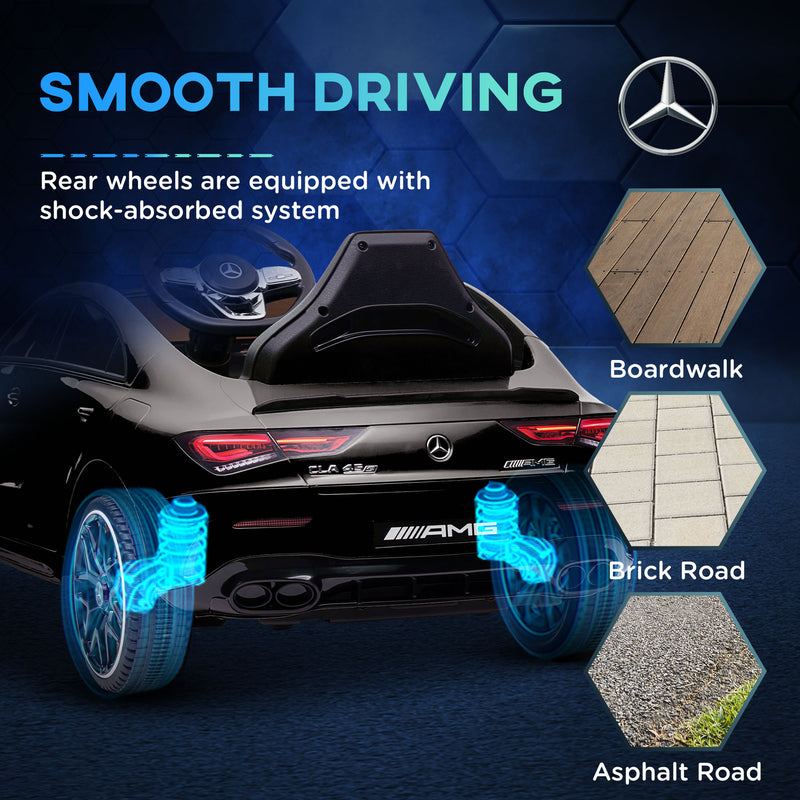 Licensed Mercedes AMG 12V Electric Ride-On Car for Kids with Remote Control Magic Cars 19