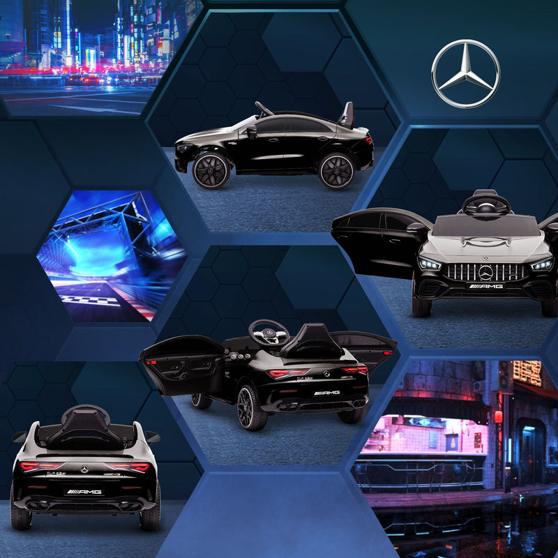 Licensed Mercedes AMG 12V Electric Ride-On Car for Kids with Remote Control Magic Cars 22
