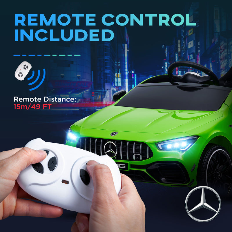 Licensed Mercedes AMG 12V Electric Ride-On Car for Kids with Remote Control Magic Cars 9