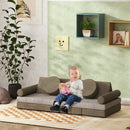 Modular 12-Piece Kids Play Couch for Playroom and Bedroom Magic Cars 7