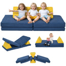 Modular 6-Piece Kids Play Couch for Playroom and Bedroom Magic Cars 0