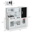 Kids Pretend Play Kitchen Set with Toy Phone Magic Cars 5