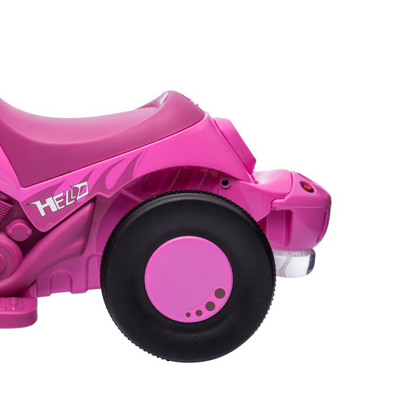 6V Electric Ride-On Bubble Car for Kids, 3-Wheeled Motorcycle with 2 MPH Speed Magic Cars 1