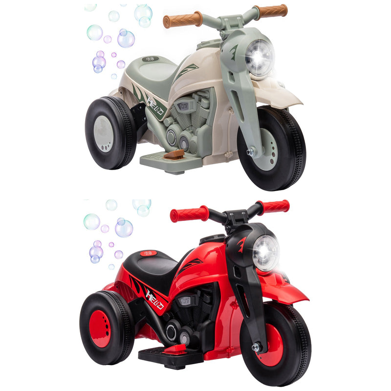 6V Ride-On Motorcycle and Bubble Car with Music Magic Cars 11