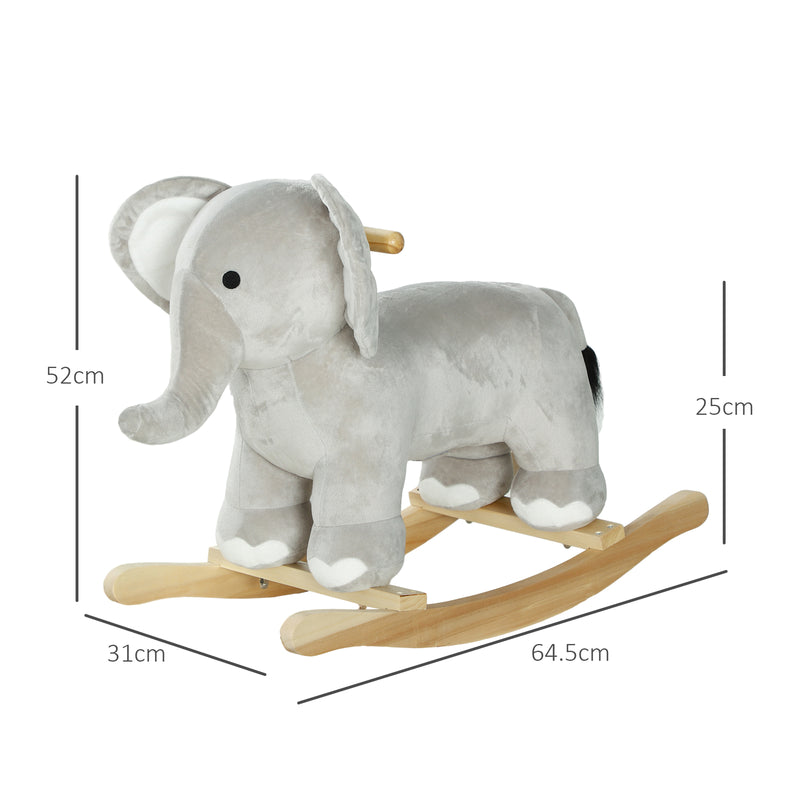 Kids Elephant Rocking Animal with Realistic Sounds Magic Cars 5
