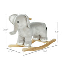 Kids Elephant Rocking Animal with Realistic Sounds Magic Cars 6