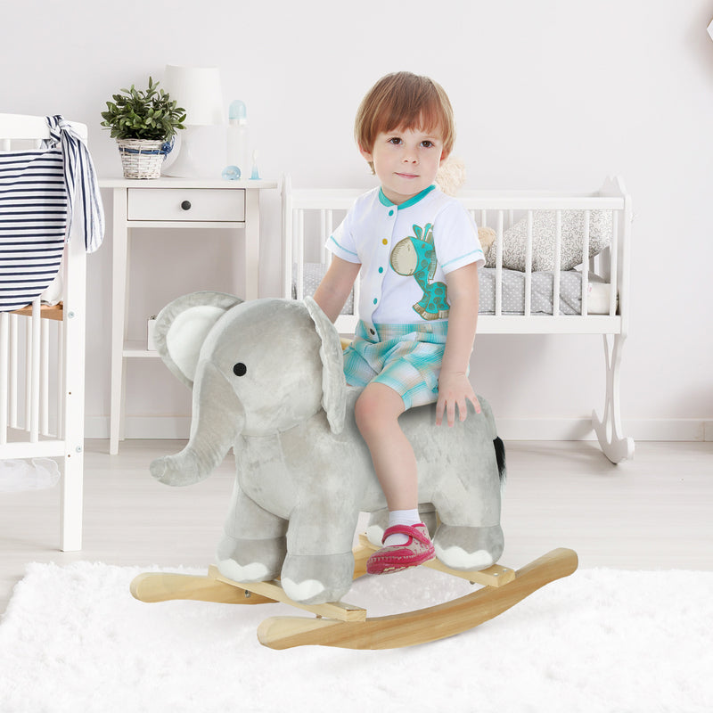 Kids Elephant Rocking Animal with Realistic Sounds Magic Cars 8