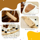 Toddler Rocking Horse with Sound and Saddle Ride-On Toy Gift for Ages 3 Magic Cars 2