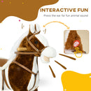 Toddler Rocking Horse with Sound and Saddle Ride-On Toy Gift for Ages 3 Magic Cars 5