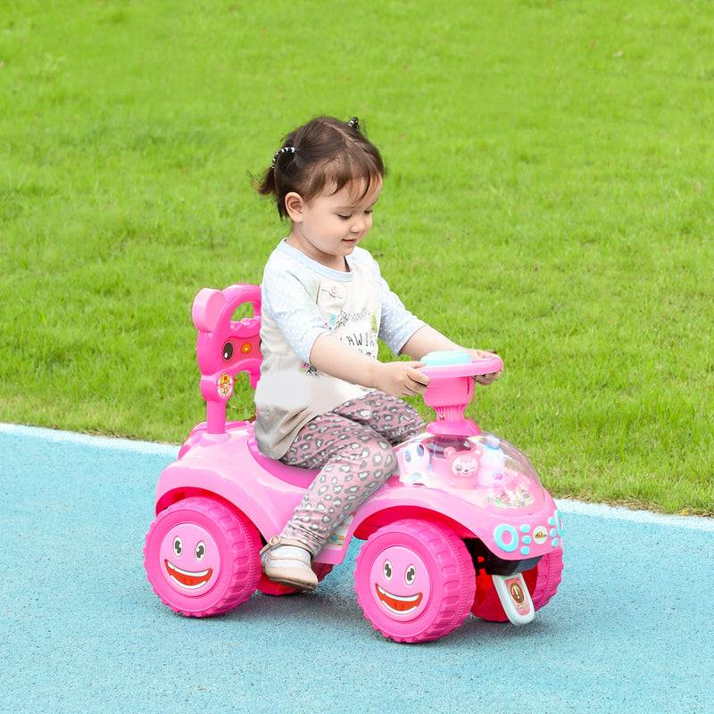 Toddler Push Car with Foot-to-Floor Sliding for Kids Magic Cars Variant 0
