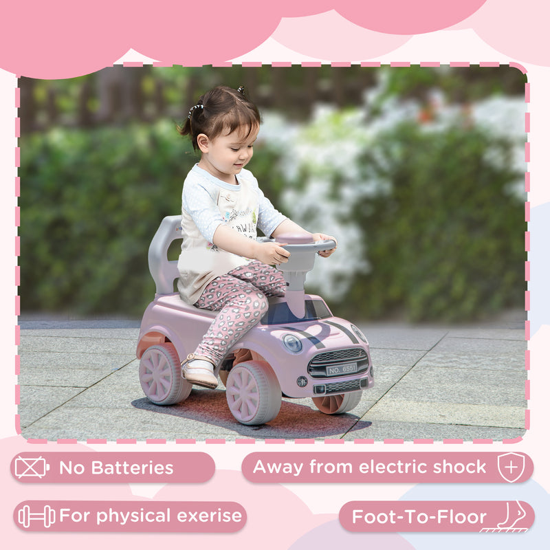 Toddler Foot-to-Floor Ride-On Sliding Car Toy Magic Cars 6