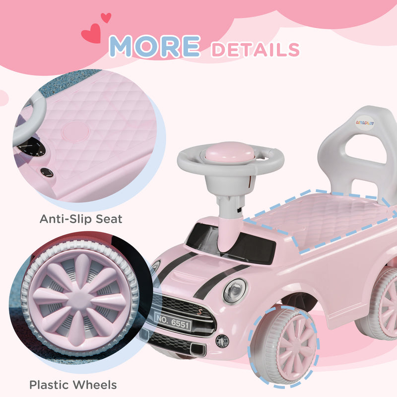Toddler Foot-to-Floor Ride-On Sliding Car Toy Magic Cars 7