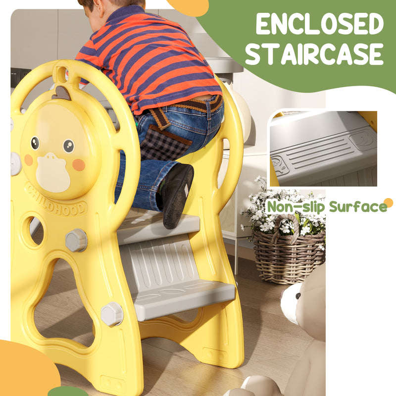 3-in-1 Toddler Indoor Slide with Basket for Kids Ages 1-3 Years Magic Cars 3