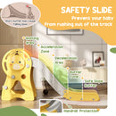 3-in-1 Toddler Indoor Slide with Basket for Kids Ages 1-3 Years Magic Cars 4