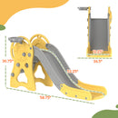 3-in-1 Toddler Indoor Slide with Basket for Kids Ages 1-3 Years Magic Cars 6