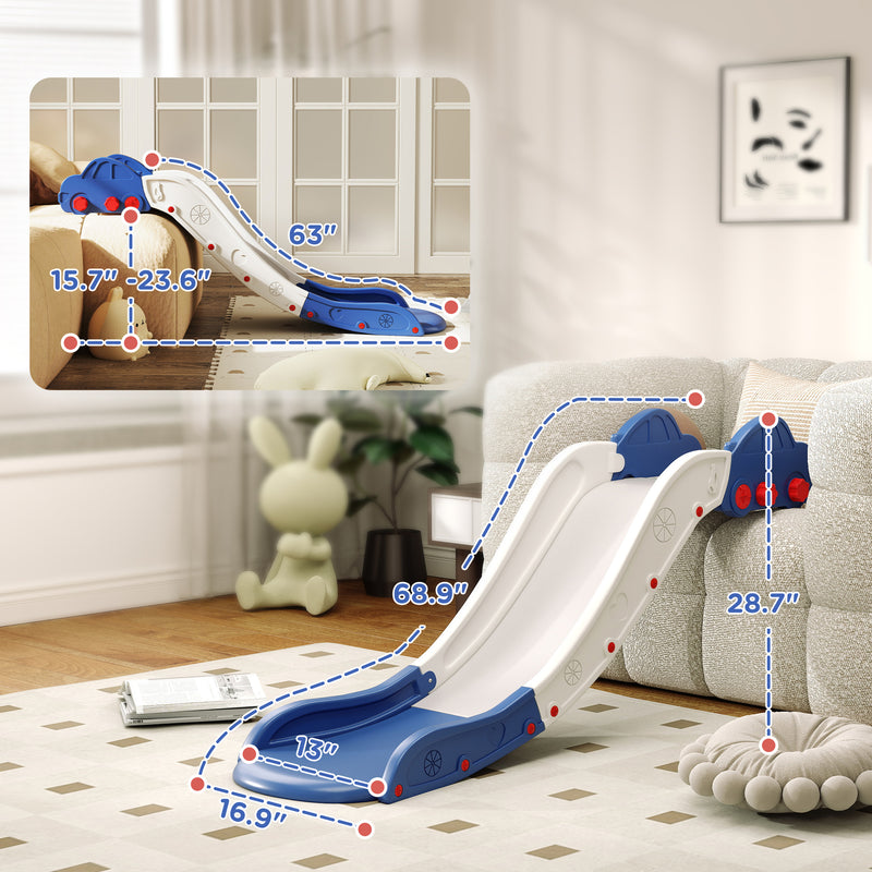 Toddler Indoor Extra-Length Slide for Bed and Sofa Couch Magic Cars 6