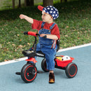 Toddler Tricycle with Adjustable Seat and Storage for Ages 2-5 Magic Cars 8