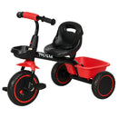 Toddler Tricycle with Adjustable Seat and Storage for Ages 2-5 Magic Cars 9