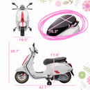 Licensed Vespa 6V Electric Motorcycle for Toddlers and Kids with Battery Magic Cars 6