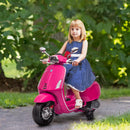 Licensed Vespa Electric Kids Motorcycle with Music and FM Radio Magic Cars 12