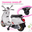Licensed Vespa Electric Kids Motorcycle with Music and FM Radio Magic Cars 6