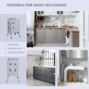 Wooden Foldable Kitchen Step Stool for Kids Toddler Helper Tower Magic Cars 3