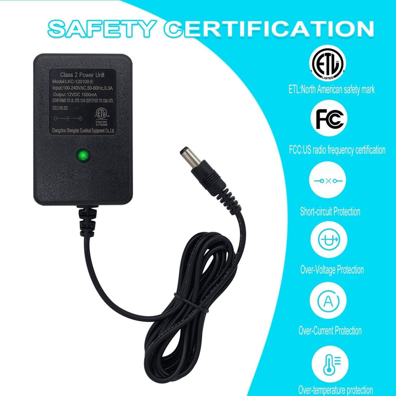 Quick Charge 12V Battery Adapter for Ride-On and Bumper Cars with 6FT Cable Magic Cars 3