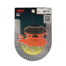 Racing Brake Pads (Orange) for Kymco, Scoot Coupe (Standard) - image 2