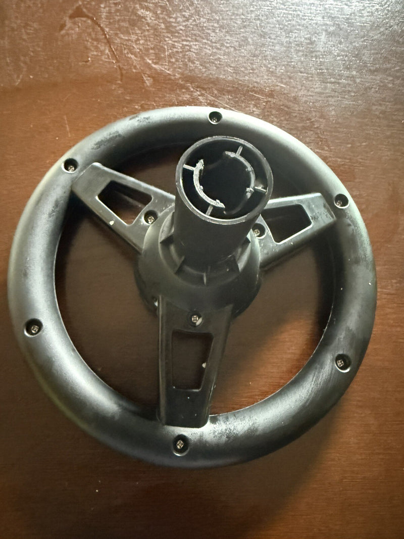 36V Battery-Powered Electric Go-Kart Steering Wheel Replacement for Kids Magic Cars 3
