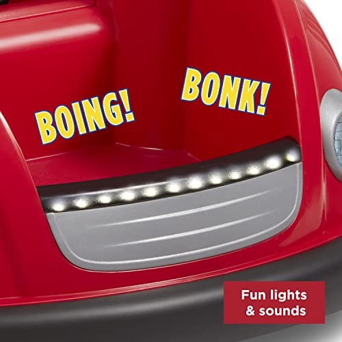 6V Battery-Powered Electric Remote Control Bumper Car Ride-On, Red Magic Cars 3