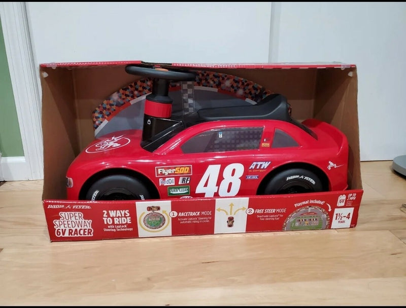 6V Battery-Powered Race Car Ride-On for Toddlers Magic Cars Variant 0