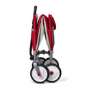 Radio Flyer Folding Family Wagon with Canopy in Light Gray and Red Magic Cars 1