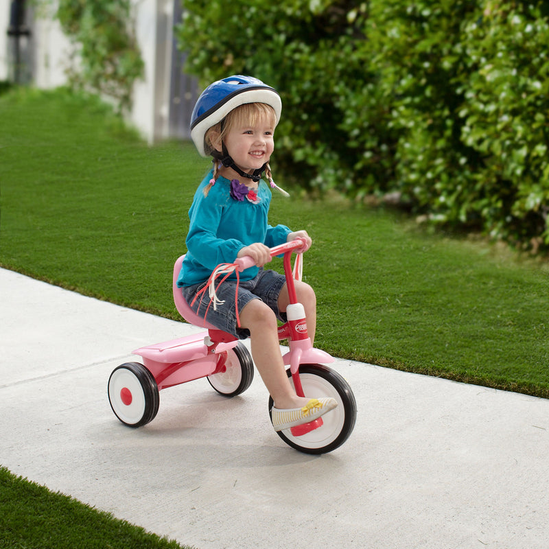 Radio Flyer Ready-to-Assemble Foldable 2-Go Trike with Storage Bin – 2 Pack Magic Cars 5