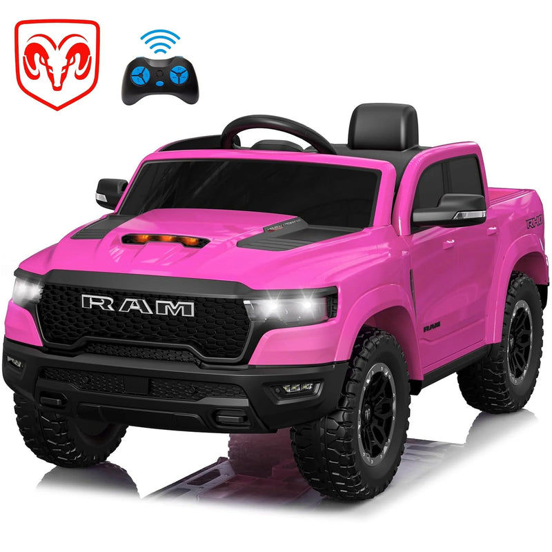12V Powered Ride-On Truck Toy with Remote Control for Kids Magic Cars 10