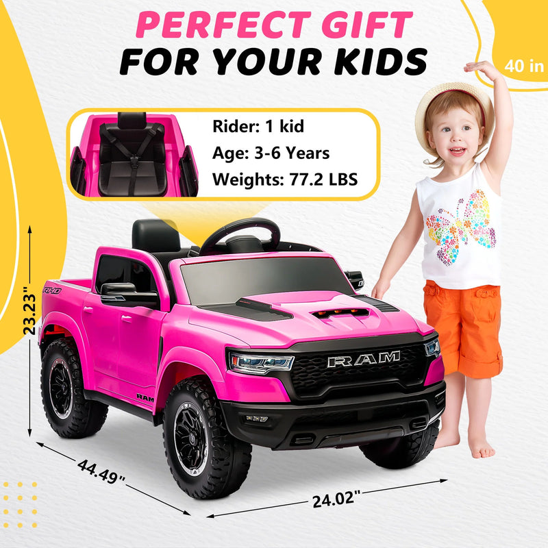12V Ride-On Toy Car with Remote Control and 4-Wheel Suspension Magic Cars 9