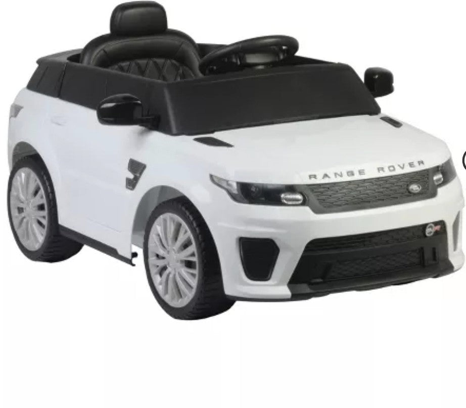 Rideable Rover Range Rover Sport SVR 12V Battery Operated Kids Ride-On with Music Lic