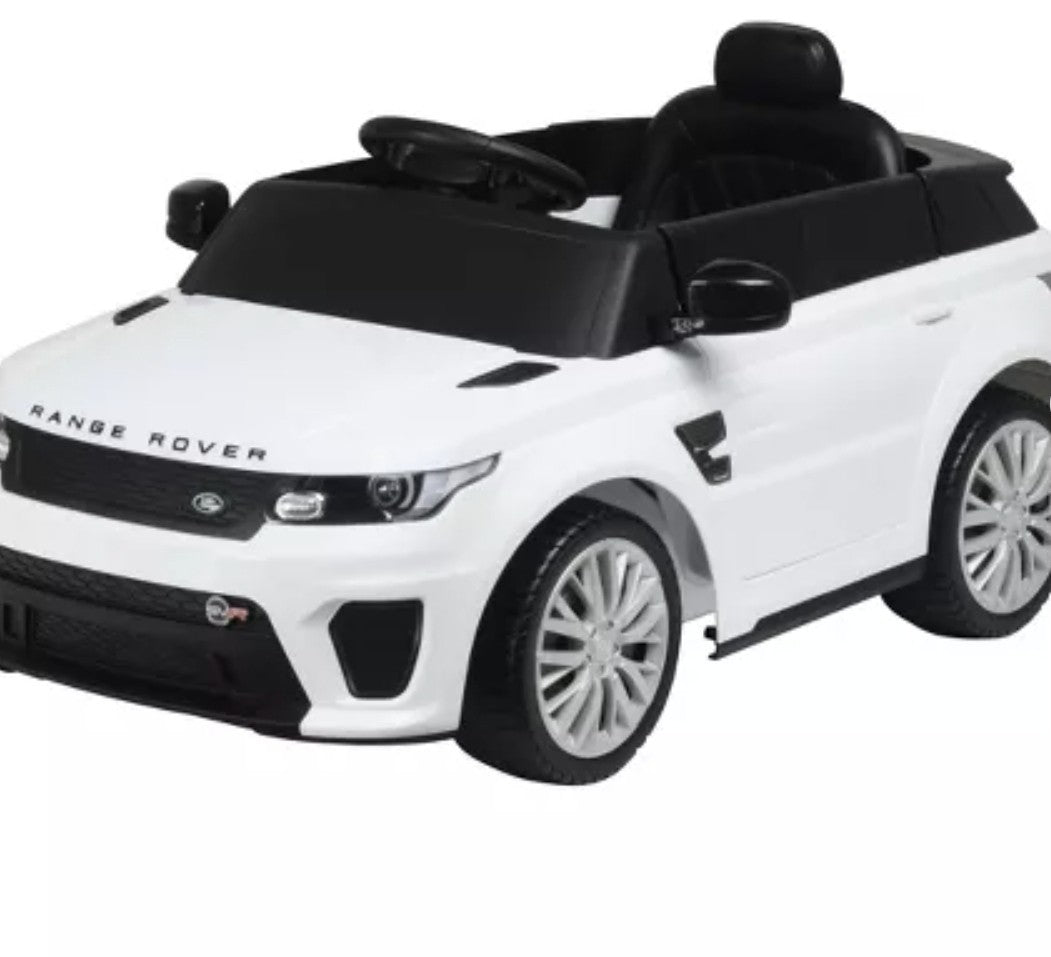 Range Rover Sport SVR 12V Battery Operated Kids Ride-On with Music Lic