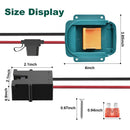 Ranoff Power Wheel Battery Adapter for 18V/20V with Fuse and Wire Connectors Magic Cars 1