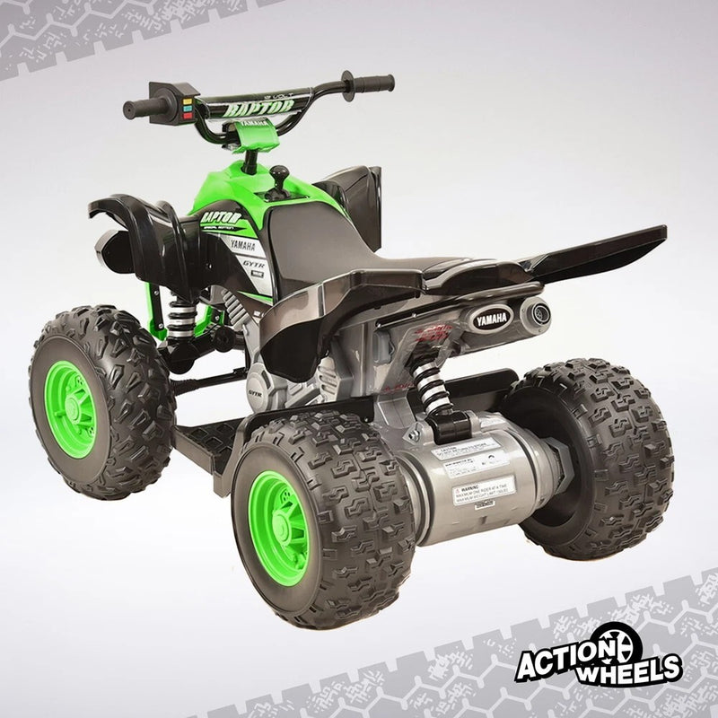 12V Powered Raptor ATV Ride-On Toy for Boys and Girls Ages 3+ with 5 MPH Speed Magic Cars 5