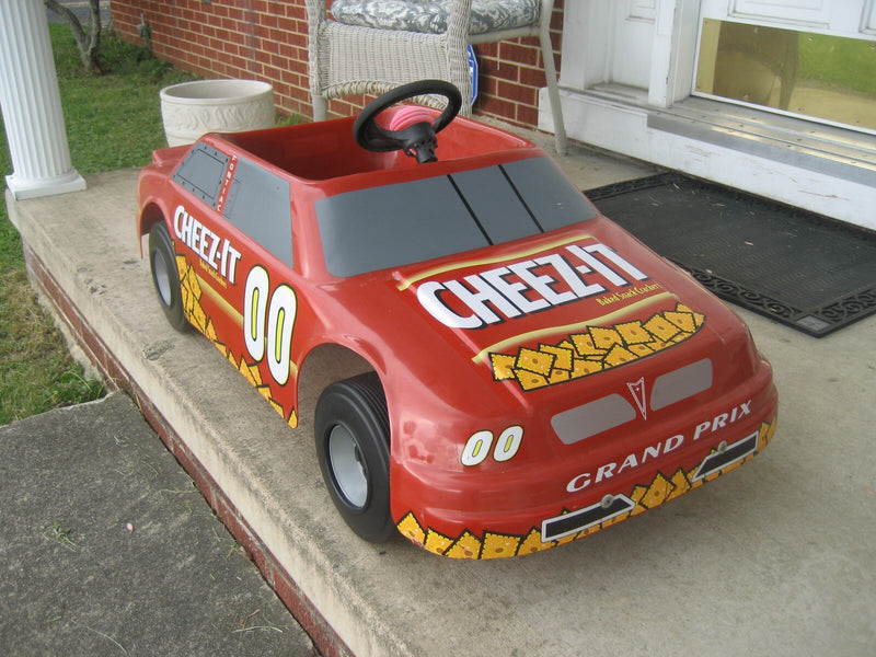 Vintage Original Cheez-It Battery-Powered Ride-On Car for Kids Outdoor Toy Magic Cars 1