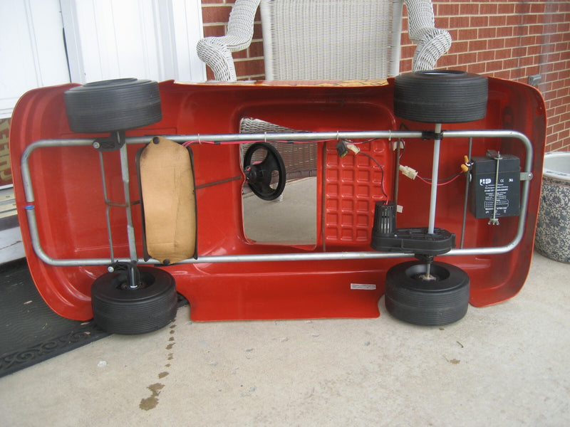 Vintage Original Cheez-It Battery-Powered Ride-On Car for Kids Outdoor Toy Magic Cars 6