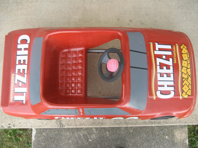 Vintage Original Cheez-It Battery-Powered Ride-On Car for Kids Outdoor Toy Magic Cars 7