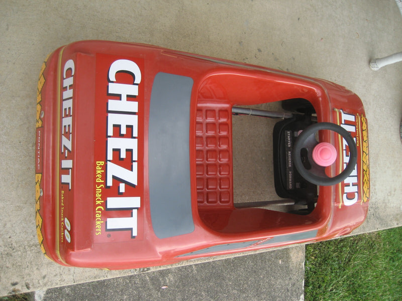 Vintage Original Cheez-It Battery-Powered Ride-On Car for Kids Outdoor Toy Magic Cars 8