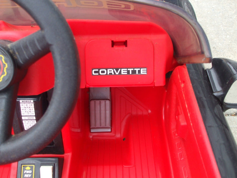 Power Wheels Super Vette 350 Battery Operated Ride-On Car for Kids Magic Cars 12