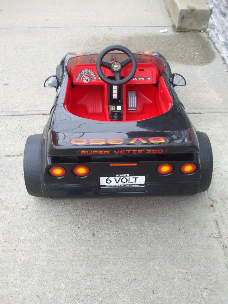 Power Wheels Super Vette 350 Battery Operated Ride-On Car for Kids Magic Cars 4