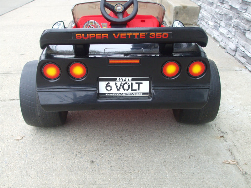 Power Wheels Super Vette 350 Battery Operated Ride-On Car for Kids Magic Cars 5