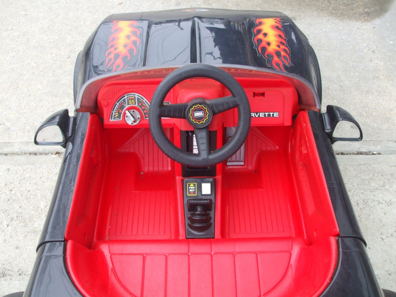 Power Wheels Super Vette 350 Battery Operated Ride-On Car for Kids Magic Cars 8